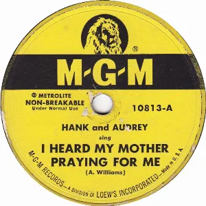 Pochette I Heard My Mother Praying For Me / Jesus Remembered Me