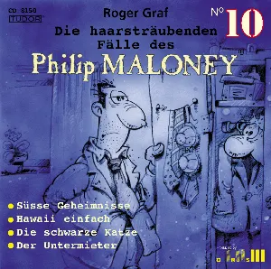 Pochette de Die haarsträubenden Fälle des Philip Maloney, N° 10 de Roger Graf