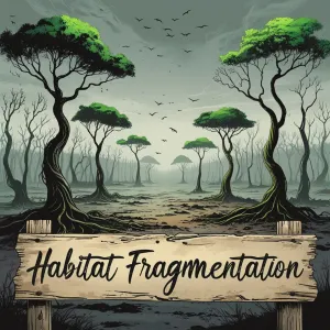 Pochette de Habitat Fragmentation de Bandulu Dub