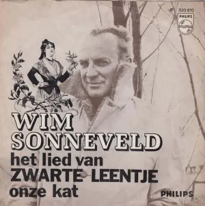 Pochette de Het lied van Zwarte Leentje / Onze kat de Wim Sonneveld