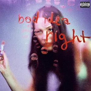 Pochette de bad idea right? de Olivia Rodrigo