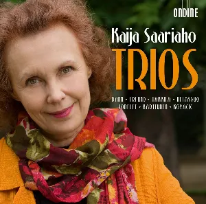 Pochette de Trios de Kaija Saariaho - Anssi Karttunen - Tuija Hakkila