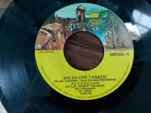 Pochette de Salsa con tabaco / Esperma y ron de Afrosound