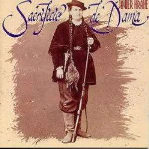 Pochette de Sacrificio de dama de Javier Krahe