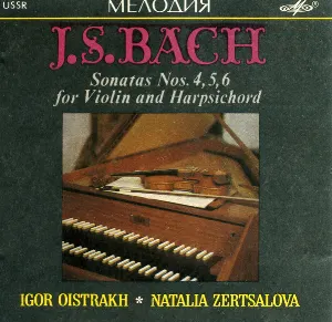 Pochette Sonatas Nos. 4, 5, 6 for Violin and Harpsichord