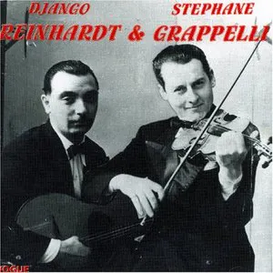 Pochette de With Stephane Grappelli & The Quintet Hot Club de Django Reinhardt