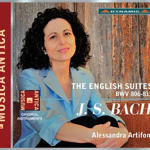 Pochette The English Suites, BWV 806–811