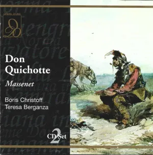 Pochette de Don Quichotte de Boris Christoff - Teresa Berganza - Jules Massenet