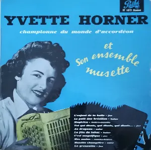 Pochette Yvette Horner et son ensemble musette