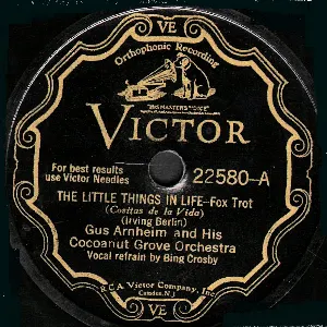 Pochette The Little Things In Life / Them There Eyes