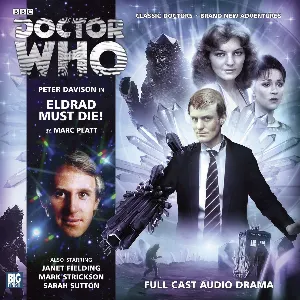 Pochette de Doctor Who: Eldrad Must Die! de Marc Platt - Janet Fielding - Peter Davison - Mark Strickson - Sarah Sutton