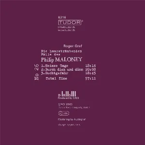Pochette de Die haarsträubenden Fälle des Philip Maloney, N° 26 de Roger Graf