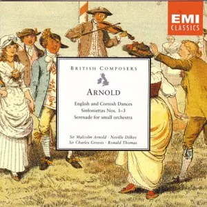 Pochette de English and Cornish Dances / Sinfoniettas nos. 1-3 / Serenade for Small Orchestra de Malcolm Arnold