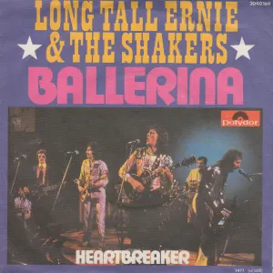 Pochette de Ballerina / Heartbreaker de Long Tall Ernie and The Shakers