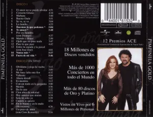Pochette de Gold: Grandes éxitos de Pimpinela
