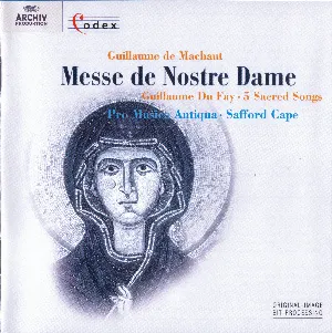 Pochette Organum Duplum / Organum Quadruplum / Messe de Nostre Dame / 5 Sacred Songs