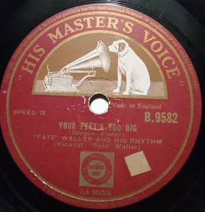 Pochette de Your Feet's Too Big / Rump Steak Serenade de Fats Waller and His Rhythm