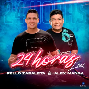 Pochette de 24 horas (live) de Alex Manga