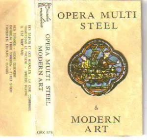 Pochette de Opera Multi Steel & Modern Art de Opera Multi Steel
