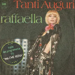 Pochette de Tanti auguri de Raffaella Carrà