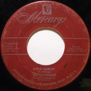 Pochette de Little Darlin' / Faithful and True de The Diamonds