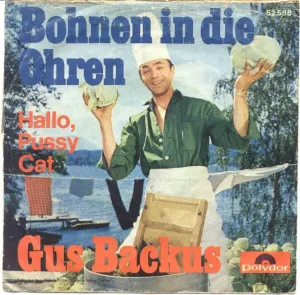 Pochette de Bohnen in die Ohren de Gus Backus