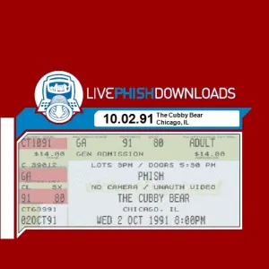 Pochette de 1991-10-02: The Cubby Bear, Chicago, IL, USA de Phish