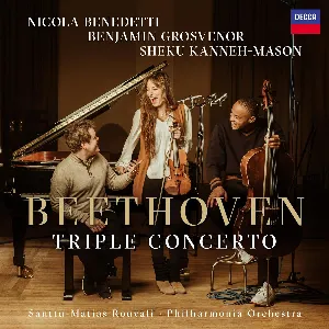 Pochette de Triple Concerto de Santtu-Matias Rouvali - Ludwig van Beethoven - Philharmonia Orchestra