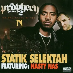 Pochette de The Prophecy, Volume 2: The Beginning of the N de Statik Selektah - Nas