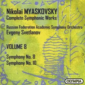 Pochette de Complete Symphonic Works, Volume 8 de Nicolai Myaskovsky - State Symphony Capella of Russia - Yevgeny Svetlanov