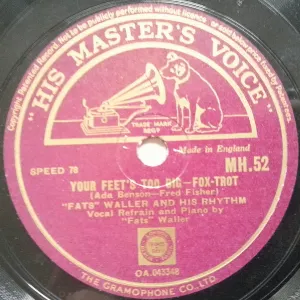 Pochette de Your Feet's Too Big / Bless You de Fats Waller and His Rhythm