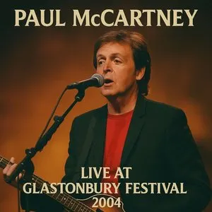Pochette de Live at Glastonbury Festival 2004 de Paul McCartney