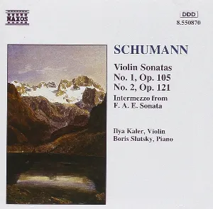 Pochette Violin Sonatas Nos. 1 & 2