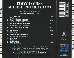 Pochette de Conference De Presse (With Eddie Louiss) de Michel Petrucciani