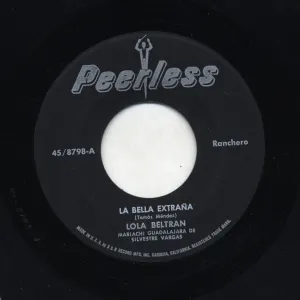 Pochette de La bella extraña / Carta abierta de Lola Beltrán