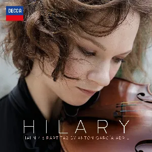 Pochette de 6 Partitas de Antón García Abril - Hilary Hahn