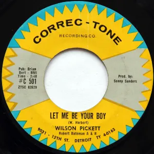 Pochette Let Me Be Your Boy / My Heart Belongs to You