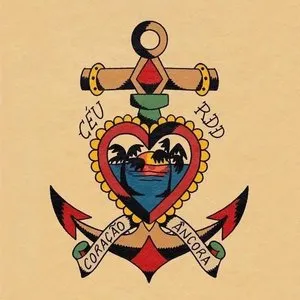 Pochette de Coração Âncora de Céu