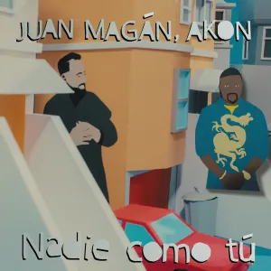 Pochette de Nadie como tú de Akon - Juan Magán