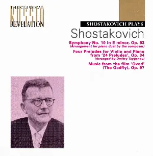 Pochette Shostakovich Plays Shostakovich