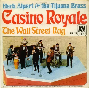 Pochette de Casino Royale / The Wall Street Rag de Herb Alpert & the Tijuana Brass