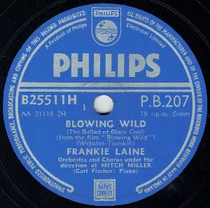 Pochette de Blowing Wild / Te Amo de Frankie Laine