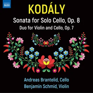 Pochette de Sonata for Solo Cello, op. 8 / Duo for Violin and Cello, op. 7 de Benjamin Schmid - Kodály Zoltán