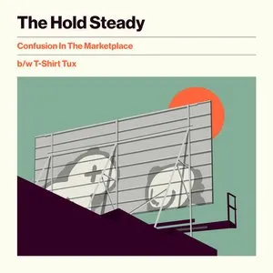 Pochette de Confusion in the Marketplace / T-Shirt Tux de The Hold Steady