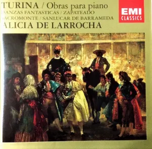 Pochette de Obras para piano de Alicia de Larrocha - Joaquín Turina