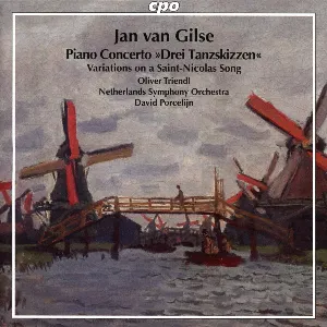 Pochette de Piano Concert “Drei Tanzskizzen” / Variations on a Saint-Nicolas Song de Netherlands Symphony Orchestra - David Porcelijn - Oliver Triendl