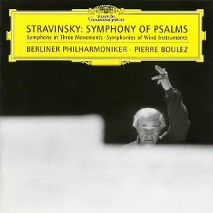 Pochette Symphony of Psalms / Symphony in Three Movements / Symphonies of Wind Instruments