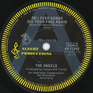 Pochette de Am I Ever Gonna See Your Face Again de The Angels
