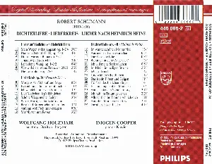 Pochette Lieder Auf Gedichte Von Heinrich Heine / Liederkreis Op. 24 / Dichterliebe Op. 48
