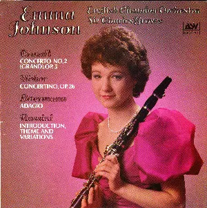 Pochette Crusell: Concerto no. 2 (Grand), op. 5 / Weber: Concertino, op. 26 / Baermann: Adagio / Rossini: Introduction, Theme and Variations